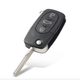 Корпус ключа для AUDI (Ауді) OLD 66x35 mm 3 кнопки (+емблема) Countryman - зображення 1