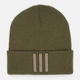 Шапка Adidas 3-Stripes Beanie JY3171 OSFL 60 Olive Strata (4068809616088) - изображение 1