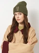 Шапка Adidas 3-Stripes Beanie JY3171 OSFL 60 Olive Strata (4068809616088) - изображение 3