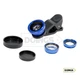 Fisheye линза насадка для смартфона - Photolife BL-01 Blue - зображення 5