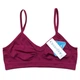 Бюстгальтер бесшовный топик Singwear W2 темно-фиолетовый чашка АА(0)-А(1) - изображение 1