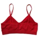 Бюстгальтер бесшовный топик Singwear W2 красный чашка АА(0)-А(1) - изображение 2