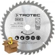 Диск пильный Trotec 150х16х2, 1 HW40 Wood 3 шт твердосплавный для циркулярной пилы резка древесины. (531856) - изображение 2