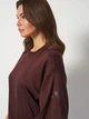 Футболка хлопковая женская Adidas ALL SZN Soft Lux Loose Sportswear JW5067 XS Коричневая (4068808558921) - изображение 4