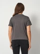 Футболка хлопковая женская Vero Moda 10294544 M Thunderstorm (5715831751421) - изображение 2
