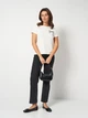 Футболка хлопковая женская Vero Moda 10335800 M Snow white (5715724704930) - изображение 3