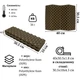 Сідачка складана Tribe Seat Mat T-BD-0003 brown (185051) T-BD-0003-brown - изображение 2