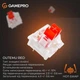 Клавиатура GamePro Genesis Metallic 100% Red switches (MK144G) - изображение 11