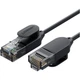 Патч-корд Ugreen NW122 CAT 6A Pure Copper Ethernet Cable OD2.8 5m Black (70654) [147320] - зображення 1