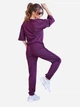 Спортивный костюм женский ISSA PLUS 11970 XL Бордовый (issa2000341275769) - изображение 2