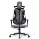 Геймерське крісло Cyberlux V8 Fabric Grey (арт. GM-V8 FG) - изображение 15