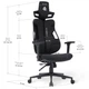 Геймерське крісло Cyberlux V8 Fabric Black (арт. GM-V8 FB) - изображение 4