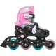 Детские ролики Raven Loret Glitter Black/Mint/Pink LED размер 30-33 (kn135) - изображение 2
