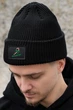 Чоловіча Тепла Подовжена Трикотажна Шапка Біні Докер З Принтом Suck It Dominic Black (8056077) - изображение 3