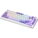 Беспроводная игровая клавиатура Proove Gaming Coupe (Ukraine Layout) white/purple (WKCP00022404) - изображение 2