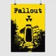Постер Фаллаут, вход в Убежище, Fallout, A3 42×30 см (id2179) - изображение 1