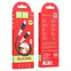 Кабель Type C - Type C Hoco X82 Silicone 60W 1.0m black - изображение 2