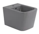 Биде подвесное Qtap Tern Stone grey QT17551303GSG - изображение 1