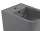 Биде подвесное Qtap Tern Stone grey QT17551303GSG - изображение 4