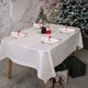 Скатерть Edelvika Снежинки 150х180 см (247-23/00) (2100000630707) - изображение 2