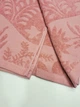 Простыня махровая Parisa Home 150*200 Пудрово-розовая - изображение 5
