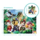 Пазл 2в1 DoDo Paw Patrol Приключения в Джунглях 2шт. по 24-36 элементов 20х27см (DoDo_Patrol Jungle) - изображение 4