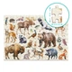 Пазл DoDo Монтессори Лесные животные 200 элементов 33х47см (DoDo_Forest animals) - изображение 4