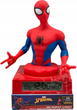 Lampka nocna 3D Kids Euroswan Spiderman z budzikiem (5901738564909) - obraz 1