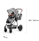 Универсальная коляска 3 в 1 Kinderkraft Veo Gray (KKWVEOGRY30000) - зображення 3