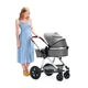 Универсальная коляска 3 в 1 Kinderkraft Veo Gray (KKWVEOGRY30000) - зображення 5