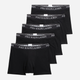 Набір трусів-боксерів чоловічих бавовняних Polo Ralph Lauren 714864292001 S 5 шт Чорний (3616533114533) - зображення 1