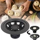 Практичный ручной аппарат Khinkali Maker для формирования хинкали, пельменей и вареников, черный - изображение 4