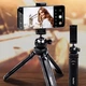 Міні штатив трипод NeePho NP-999 для смартфона камери та екшн камери настільна тринога з тримачем телефона компактний штатив монопод для блогів стрімів селфі відеозйомки TikTok YouTube Instagram з кріпленням 1/4 дюйма - изображение 9