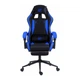 Кресло игровое GT Racer X-2324 Black/Blue (X-2324 Fabric Black/Blue) - изображение 1