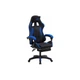 Кресло игровое GT Racer X-2324 Black/Blue (X-2324 Fabric Black/Blue) - изображение 2