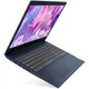 Ноутбук Lenovo IdeaPad 3 15ADA05 AMD Ryzen 3 3250U до 3, 50 ГГц, 15, 6, Full HD, 4 ГБ, 256 ГБ SSD, AMD Radeon, Free DOS, Abyss Blue - изображение 3
