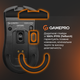 Миша GamePro Genesis Wizard Wireless/Bluetooth/USB Black (GM160B) - зображення 13