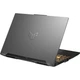 Игровой ноутбук ASUS TUF F16 FX607VU- RL048MXM, Intel® Core™ 5 210H до 4, 8 ГГц, 16'', WUXGA, IPS, 144 Гц, 32 ГБ DDR5 RAM, SSD 512 ГБ + 1 ТБ, nVIDIA® GeForce RTX™ 4050 6 ГБ GDDR6, Ні OS, Mecha Gray - изображение 5