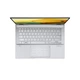 Ноутбук ASUS Zenbook 14, 14 2. 8K сенсорный Екран, Intel® Core™ i9 13900H pana la 5. 4 GHz, 16 GB RAM LPDDR5, 1 TB SSD, Intel® UHD, Windows 11 Home, Foggy серебристый 1 TB - изображение 4