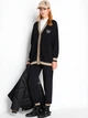 Кардиган с примесью шерсти вязаный женский Armani Exchange 493469336 L Черный (1159846472) - изображение 3