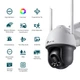 IP-камера VIGI C540-W-4, PoE, 4Мп, 4 мм, Wi-Fi, H265+, IP66, Dome, цветное ночное видение, TP-Link (2000003255818) - изображение 6