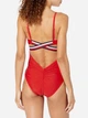 Купальник слитный женский Tommy Hilfiger 294335488 XL Красный (1159846662) - изображение 2