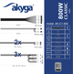 Zasilacz AKYGA ATX AK-C1-800 800W - obraz 5