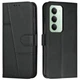 Чехол-книжка с застежкой UniCase Jet Cover для Xiaomi Redmi 15 - Black - изображение 1