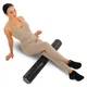 Роллер для йоги 90см массажный мфр ролик цилиндр LivePro Exercise Roller 8238 размер 90см Black - изображение 6
