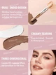 Двойной карандаш контуринг + хайлайтер SHEGLAM Fine Line 2-In-1 Nose Contour & Highlight Pen-Umber - изображение 3