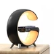 Ночник аккумуляторный с часами G63 Smart Light Sound Machine BLACK - изображение 1