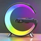 Ночник аккумуляторный с часами G63 Smart Light Sound Machine BLACK - изображение 2