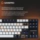 Клавиатура проводная GamePro Genesis Metallic MK110B Outemu Red Switch USB Black (MK110B) - изображение 16