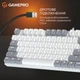 Клавиатура проводная GamePro Genesis Metallic MK110W Outemu Red Switch USB White (MK110W) - изображение 8